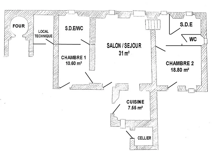 Le Cellier, 2 Bedrooms, 6 Persons - Fr-1-306-891 Hébergement de vacances